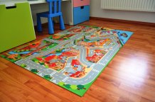 Detský koberec na hranie Mesto  s prístavom 1001063