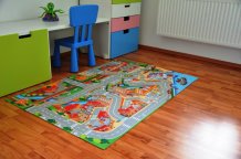 Detský koberec na hranie Mesto  s prístavom 1001063