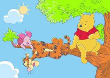 Winnie in a Tree W45