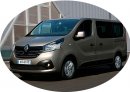 Renault Trafic 8 míst orig.2014- / 2 x boční dveře,bez topen