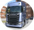 Scania Typ S 2016- /2díly -komplet rovná podlaha/