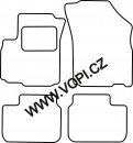 Autokoberce Fiat Sedici 05/2006 -