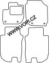 Autokoberce Honda HR-V 09/2015 - 2022