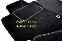 Autokoberce Ford S-max I 7 mist 2006 - 2015 ( kulaty fix) 2 řada dlouhá zadní rohož Autofit (14019)