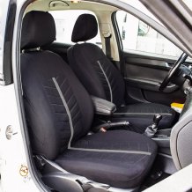 Autopotah Cappa CHARLES černá/šedá 2ks