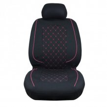 Autopotahy COMO černá/růžová 2ks