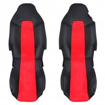 Autopoťahy pre kamióny LIVORNO SUEDE červená