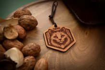 Autovůně Aroma Leather Cat Vanilla & Sandalwood