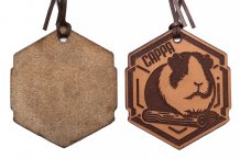 Autovůně Aroma Leather Guinea Pig Vanilla & Sandalwood