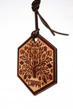 Autovůně Aroma Leather Tree Vanilla & Sandalwood Set