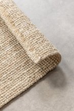 Běhoun Bouclé Jute 105973 Ivory White