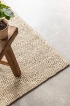 Běhoun Bouclé Jute 105973 Ivory White