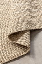 Běhoun Bouclé Jute 105973 Ivory White