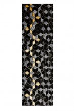 Běhoun Gloss 400B 86 3D geometric black/gold