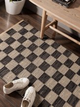 Běhoun Handloom 106333 Rex White Black