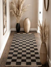 Běhoun Handloom 106333 Rex White Black