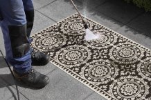 Běhoun Twin Supreme 104129 Black/Cream – na ven i na doma