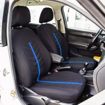 Cappa Autopotahy CHARLES černá/modrá 2ks