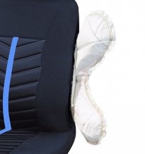 Cappa Autopotahy CHARLES černá/modrá 2ks