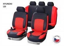 Cappa Autopotahy Perfetto HL Hyundai i20 černá/červená