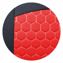 Cappa Autopotahy Perfetto HL Seat Ibiza černá/červená