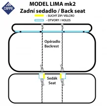 Cappa Autopotahy Perfetto HL SSangYong Actyon černá/šedá
