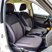 Cappa Autopotahy Perfetto SL Škoda Fabia černá/šedá