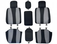 Cappa Autopotahy Perfetto TM Dacia Duster černá/šedá