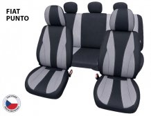 Cappa Autopotahy Perfetto TM Fiat Punto černá/šedá
