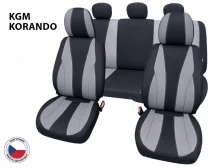 Cappa Autopotahy Perfetto TM KGM Korando černá/šedá