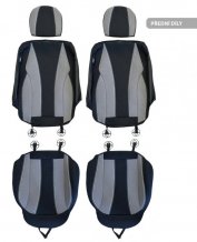 Cappa Autopotahy Perfetto TM Seat Ibiza černá/šedá