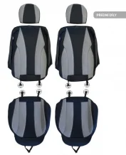 Cappa Autopotahy Perfetto TM Seat Leon černá/šedá