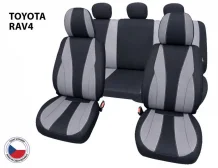 Cappa Autopotahy Perfetto TM Toyota RAV4 černá/šedá