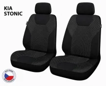 Cappa Autopotahy Perfetto ZL Kia Stonic černá/šedá 2M