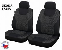 Cappa Autopotahy Perfetto ZL Škoda Fabia černá/šedá 2M
