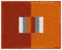 CAPRICIO - Kúpeľňová predložka (malá), oranžová