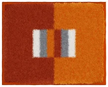 CAPRICIO - Kúpeľňová predložka (malá), oranžová