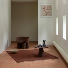 Designový kusový koberec B&C Frame brick 129300 Brink & Campman