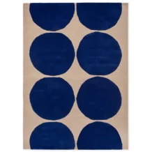 Designový vlněný koberec Marimekko Isot Kivet modrý 132508 Brink & Campman