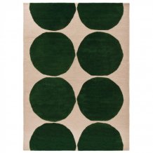 Designový vlněný koberec Marimekko Isot Kivet zelený 132507 Brink & Campman