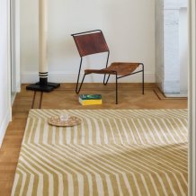 Designový vlněný koberec Marimekko Kalasääski brass 134001 Brink & Campman