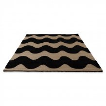 Designový vlněný koberec Marimekko Lokki  černý 133905 Brink & Campman