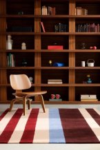 Designový vlněný koberec Marimekko Ralli cihlově červený 132603 Brink & Campman