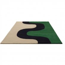 Designový vlněný koberec Marimekko Seireeni zelený 132707 Brink & Campman