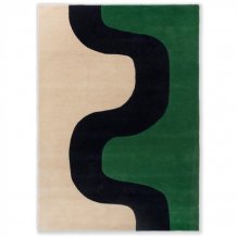 Designový vlněný koberec Marimekko Seireeni zelený 132707 Brink & Campman
