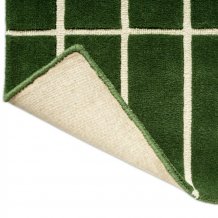 Designový vlněný koberec Marimekko Tiiliskivi zelený 132907  Brink & Campman