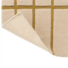 Designový vlněný koberec Marimekko Tiiliskivi béžový 132906 Brink & Campman