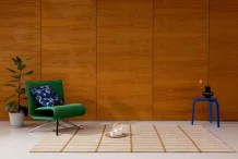 Designový vlněný koberec Marimekko Tiiliskivi béžový 132906 Brink & Campman