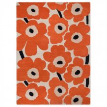 Designový vlněný koberec Marimekko Unikko oranžový 132403 Brink & Campman