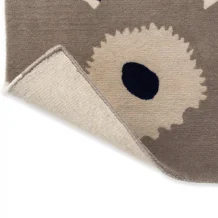 Designový vlněný koberec Marimekko Unikko šedý 132401 Brink & Campman